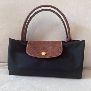 Black Longchamp Bag